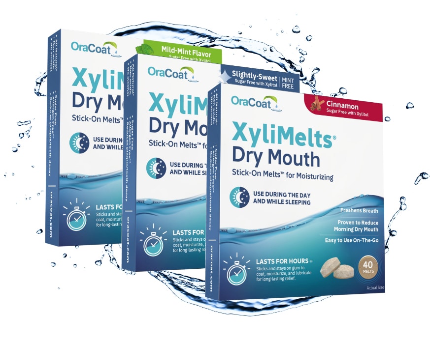 An image showing 3 different varieties of XyliMelt® packaging.